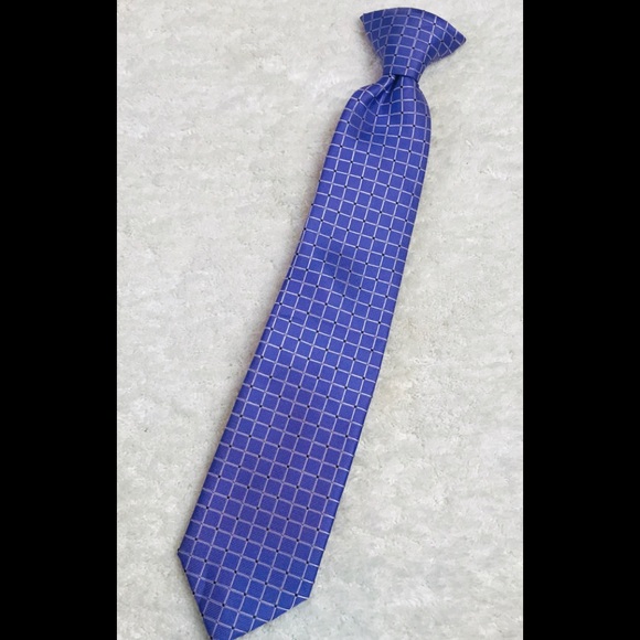 Chaps Other - Chaps Tie Purple Clip On Boy’s Tie Purple Check